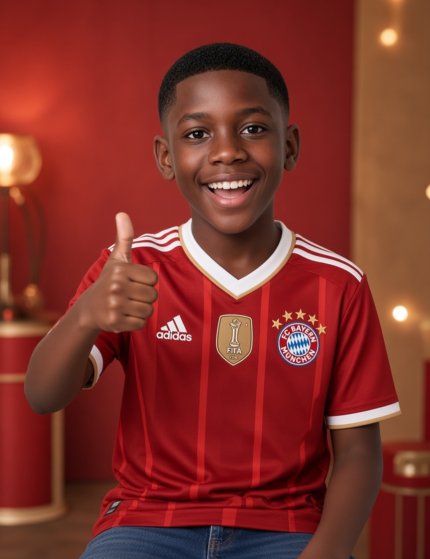 Aperçu du style Maillot Bayern 26/27 — Enfant