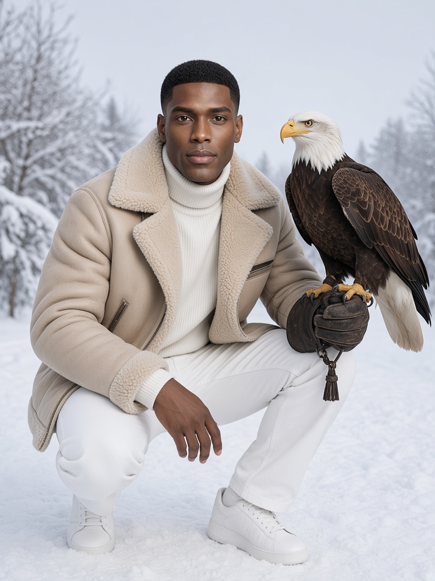 Aperçu du style Aigle hiver shearling