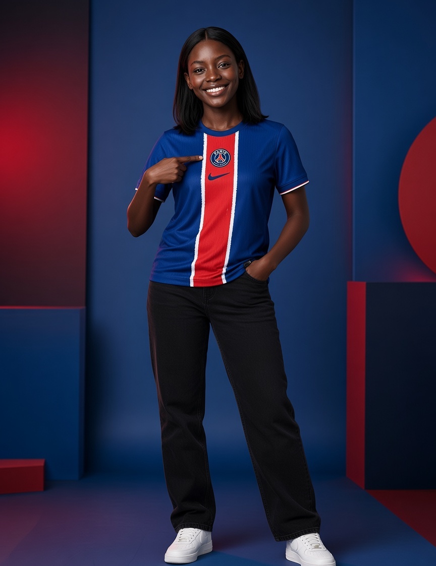 Aperçu du style Maillot PSG 26/27 — Femme